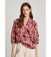 pepe jeans para mujer pl304999 blusa bella rosa s casual viscosa manga larga