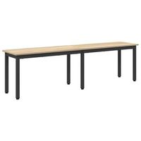 banco sonoma 160 x 35 x 45 cm madera de ingenieria vidaxl