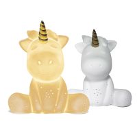 3d ceramic unicorn lamp