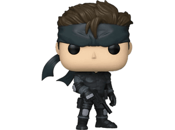 Figura Funko Pop! - Metal Gear: Solid Snake, 10 cm, Vinilo