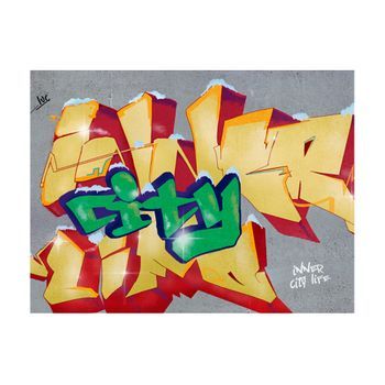 Papel Pintado 3d - Inner City Life (250x193 Cm)
