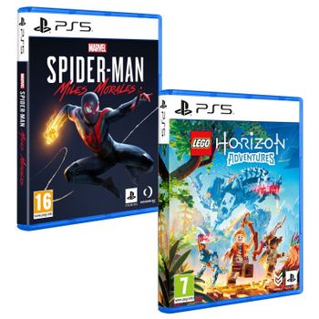 Pack Spiderman Miles Morales + LEGO Horizon PS5