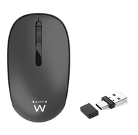 ewent ew3206 rat n universal ambidextro rf inal mbrico ptico 1000 dpi