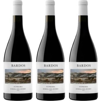 Bardos Suprema Vino Tinto 1tinta Del País, 14, ., Elaborado E 75 Cl Pack 3 Botellas