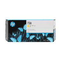 hp designjet 738 cartucho amarillo 300ml