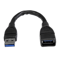6in usb 30 port saver cable -