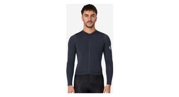 Maillot ligero de manga larga rapha pro team azul gris