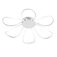 lampara de techo led blossom blanca 6610 b lc perenz