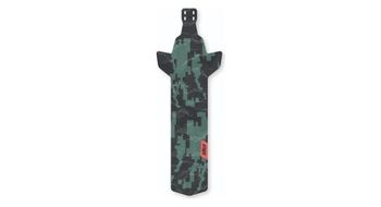 Guardabarros trasero pixel road negro   verde