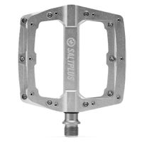 saltplus hq cnc pedal silver