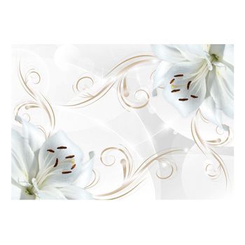 Papel Pintado 3d - Bailarinas Blancas (200x140 Cm)