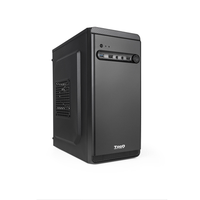 tooq caja minitorre micro-atx negra negro