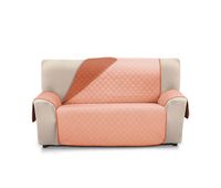 cubre sofa acolchado reversible 4 plazas donegal collections nina coral  teja
