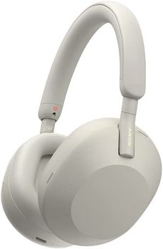 Sony WH-1000XM5 Auriculares Inalámbricos con Noise Cancelling, 30 horas de Autonomía, Optimizados para Alexa y Asistente de Google, con Micrófono Incorporado para Llamadas de Teléfono, Plata