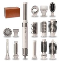 moldeador de pelo cecotec bamba ceramiccare 14 en 1 airglam 1400 w 3 velocidades - champagne