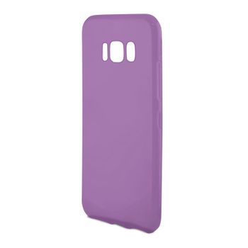 Ksix Flex Sense Funda Violeta con Aroma Muffin para Galaxy S8 Plus