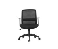 silla de escritorio ateca negro - conforama