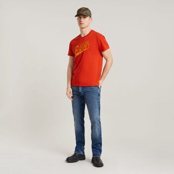 G-Star Raw Jeans D23692-C052 MOSA STRAIGHT-C606 FADED CASCADE para hombre
