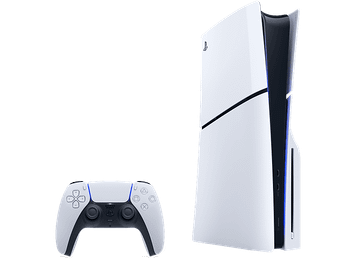 Consola - Sony PS5 Slim Standard, 1 TB SSD, 4K, mando, Chasis E, Blanco