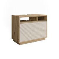 mueble bajo lavabo beatrice 80 x 64 cm con cajon vicco