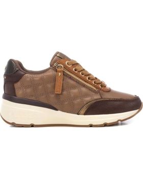 de CARMELA ZAPATILLAS CASUAL CARMELA 161954 MARRÓN CON CREMALLERA DECORATIVA MARRON