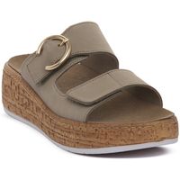 grunland sandalias kaki 40dast para mujer