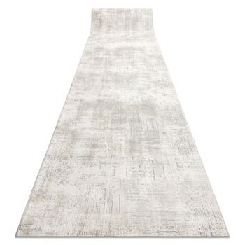 Alfombra De Pasillo Tuls 51231 Vintage Marfil / Gris 90 Cm 90x1350 Cm