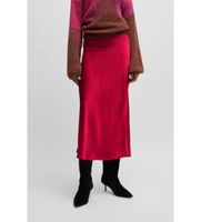 boss para mujer 50522650 falda visos rojo 34 casual fiesta poliester