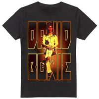 david bowie camiseta perched para hombre
