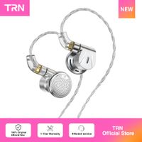 trn emx-tapones para los oidos emx dynamic flagship audifonos planos de metal de 352544mm enchufe reemplazable tapones p