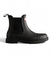hunter para mujer wfs1018rma botines commando chelsea negro 4041 plano ninguno casual