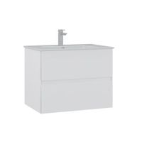 mueble para lavabo  - 71 x 51 x 55 cm - blanco mate