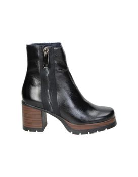 Botines De Piel Con Tacón Dorking D9413 Negros 39