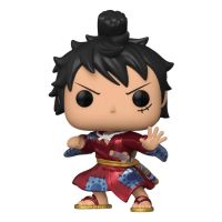 figura funko pop luffy en kimono metalizado one piece