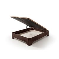 canape matris abatible elevado con patas elegance wengue 105x190 con montaje