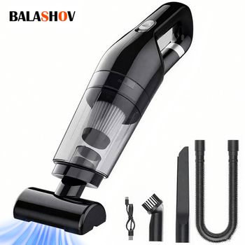 Aspiradora de Mano Recargable, Aspiradora Portátil para Auto y Hogar, Doble Propósito, Inalámbrica, Recolector de Polvo, Pelo de Mascotas, 10000PA