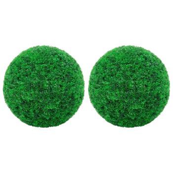Bolas De Boj Artificial 2 Unidades 45 Cm Vidaxl