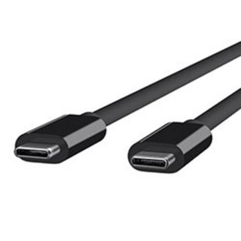 Cable USB-C a USB-C DLH DY-TU2704B 1 m USB 2.0 Negro