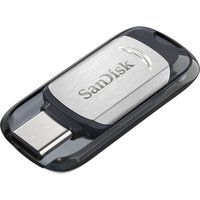 sandisk ultra usb 31 type-c memory stick - 64 gb silver silver