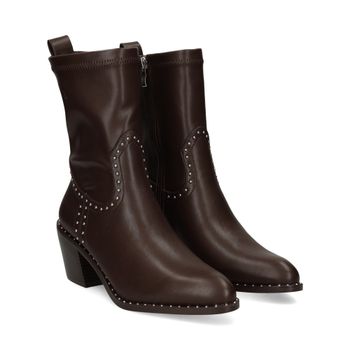 Lodi Botines Con Tacón Mujer - Marrón Talla 38