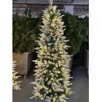 arbol de navidad nevado 190 cm 280 luces incorporadas costway 78 x 78 x 190 cm