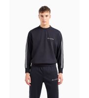ax armani exchange para hombre 8nzmsgz9n1z1510 sudadera marino xl casual poliester modal manga larga