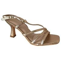 zapateos zapatos de tacon sandalia tiras metalizadas para mujer