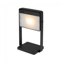 lampara portatil recargable led saulio solar 35w