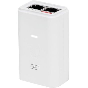 Ubiquiti POE-24-7W-G-WH Adaptador e Inyector PoE Gigabit Ethernet 24V
