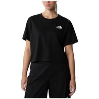 the north face camiseta w simple dome cropped para mujer