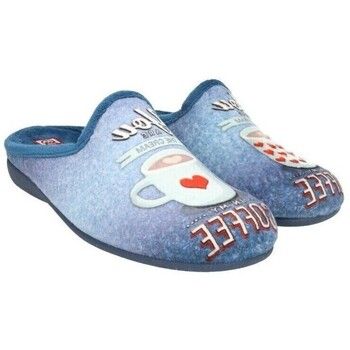 Gema Garcia Pantuflas Zapatilla coffee para mujer