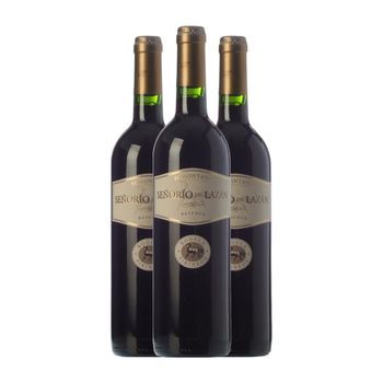 Pirineos Vino Tinto Señorío De Lazán Somontano Reserva 75 Cl 13% Vol. (pack De 3 Unidades)