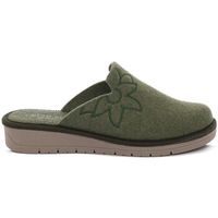 grunland pantuflas ci3362verde para mujer