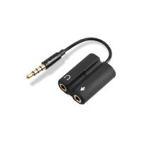 adaptador de audio sharkoon pmp35 35 mm negro
